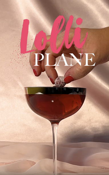Lolli Plane Red Wine Cocktail